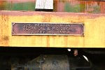 Reading Company  Technical & historical Society Owners Plate on RDG 5308